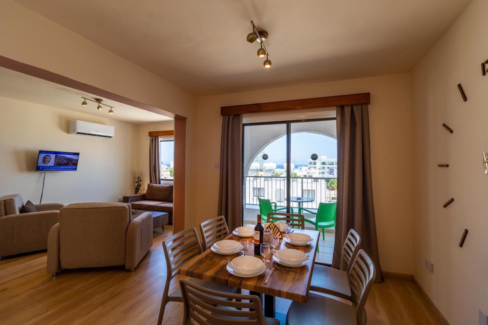 Ferienwohnung Leucolla Hill & Sea Protaras Exterior foto
